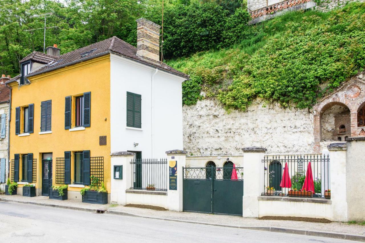 Escale chez un impressionniste - Maison où Claude Monet vécut à Vétheuil Acomodação com café da manhã Exterior foto